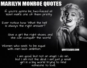 Marilyn monroe best quotes