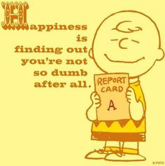 Happiness Peanuts quote and cartoon via www.Facebook.com/Snoopy