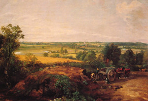 What is John Constables' famous painting