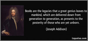 Joseph Addison Quote