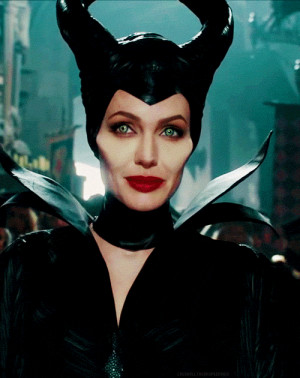 Angelina Jolie As Maleficent Laughs And Walks Away