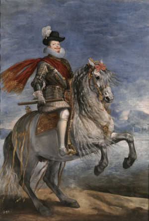 Diego Velázquez King Philip III of Spain on Horseback (ca.1631) Museo ...