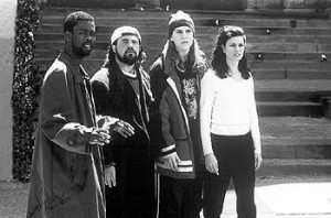 Chris Rock, Kevin Smith, Jason Mewes and Linda Fiorentino in Lions ...