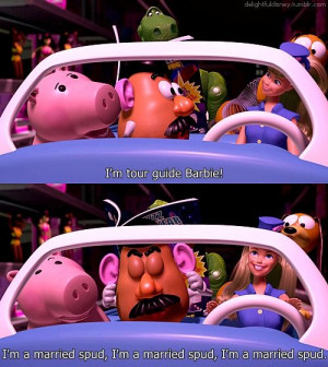 Toy Story 2 Gotta love Mr. Potato Head :)