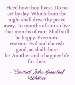 John Greenleaf Whittier. Poetry, term 3.