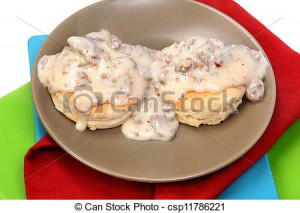 Biscuits and Gravy Clip Art