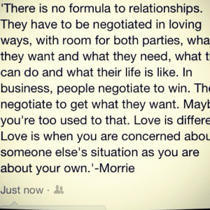 One of my favorite quotes from Tuesdays With Morrie