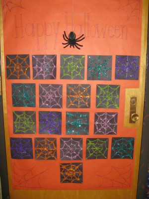 Spider door from 1st Grade Parade