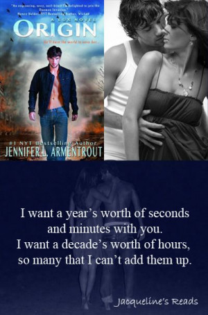 ... review of ORIGIN (Lux, #4) by Jennifer L. Armentrout, + Love Quotes