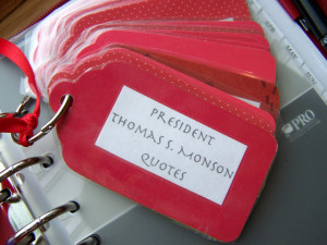 President Thomas S. Monson Quotes