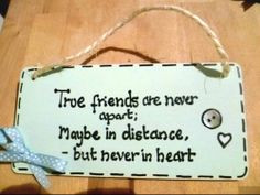 gift plaque/sign True friends/best friends/friendship/quote / birthday ...