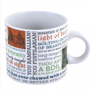 Shakespeare Insults Mug Quotes