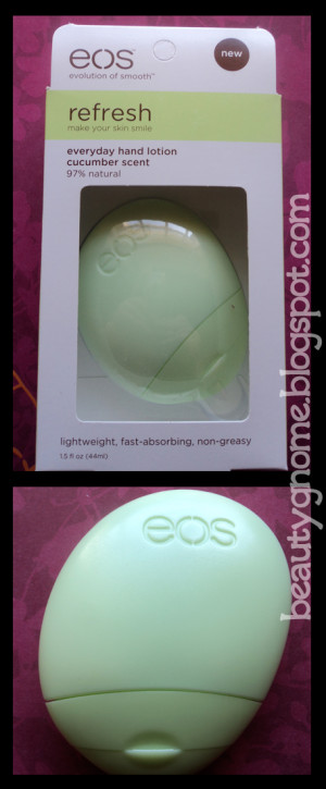 EOS Cucumber Everyday Hand Lotion Review