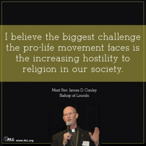 ... movement faces is the increasing hostility to religion. #catholic