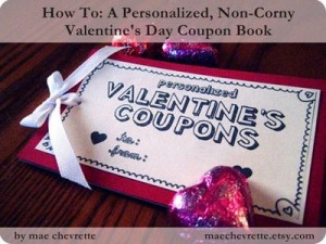 Personalized, Non-Corny Valentine's Day Coupon Book