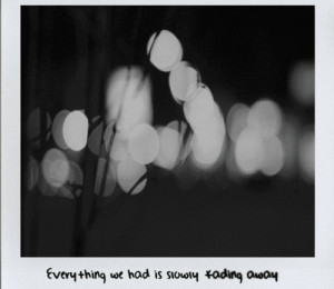 Nakakatuwang isipin na ung dating tao na minuminuto mong kausap ngayon ...