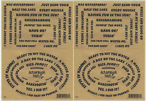 sheets-Scrapbook-Words-Quotes-Stickers-Waterskiing-Water-Ski-Tubing