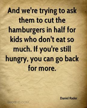 Hamburgers Quotes