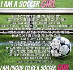 am a Soccer Girl More