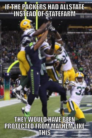 If The Packers Had Allstate Instead of State Farm.