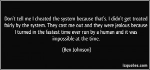 More Ben Johnson Quotes