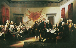 On 4 July, 1776, the Declaration of Independence was approved by the ...