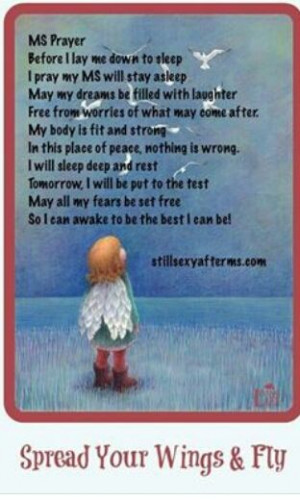 multiple sclerosis prayer