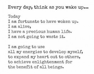 Precious Human Life Poem by the D alai Lama - Instant Download 8x10 ...