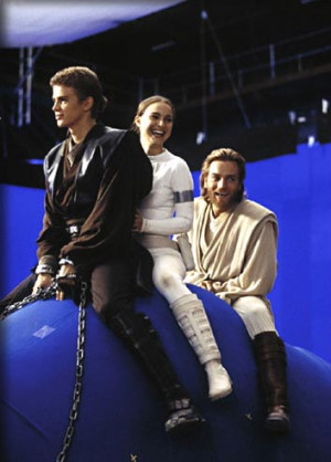 Obi wan, Anakin, and padme - anakin-obi-wan-and-padme Photo