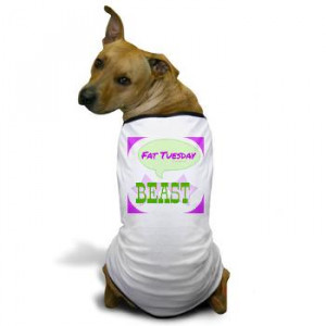 Fat Tuesday Beast Dog Dog T-Shirt