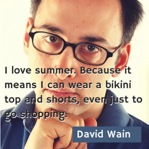 wear a bikini top and shorts, even just to go shopping.