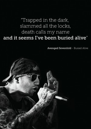 Buried Alive-Avenged Sevenfold..