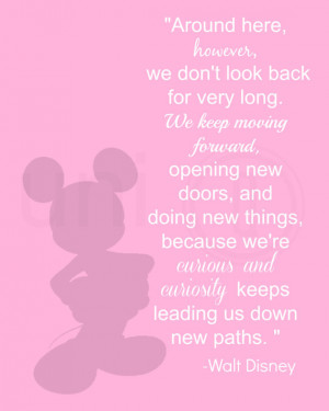 Walt Disney Quote Print, Digital Art, Wall Art, 8x10 Print, INSTANT ...