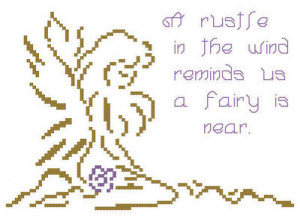 cross stitch pattern Rustle in the Wind