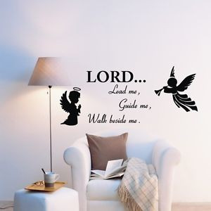 God-Lord-me-Guide-me-Quotes-Wall-Sticker-Art-Decal-home-Decor