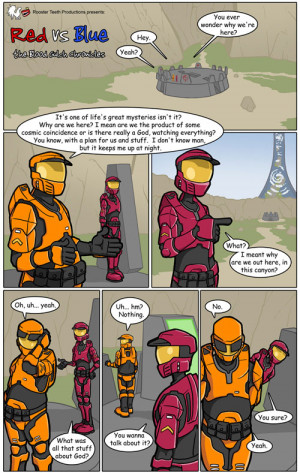 red vs blue no this is red vs blue