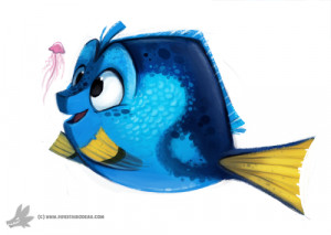 Daily Painting 758. Dory by Cryptid-Creations