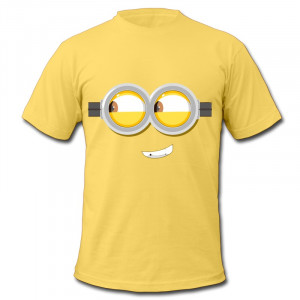 On Sale Solid T Mens Naughty Minion Eyes Printed Quotes Shirts for ...