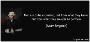 Adam Ferguson Quote