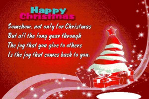 Happy Christmas Quotes and Sayings Images 2014