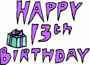 All Graphics » happy 13th birthday