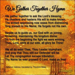 Thanksgiving prayer 2