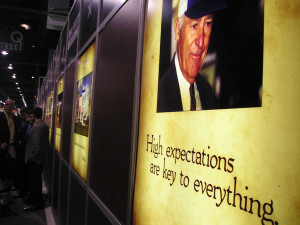 The Plain Dealer A wall of quotations from Wal-Mart founder Sam Walton ...