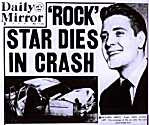 in the car was Kidd 39 s friend Gene Vincent who was badly knocked ...