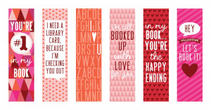 FREE Valentine's Day Bookmark Printables. For more #Valentine Freebies ...