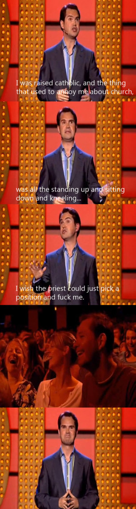 Jimmy Carr on going to church