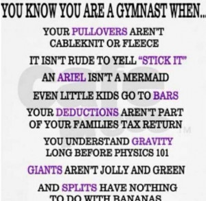 Gymnastics quotes