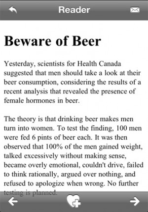 The Bathroom Reader : Jokes, Quotes, and More! Screenshot