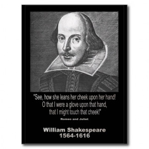Shakespeare Quote ~ Romeo and Juliet Postcards