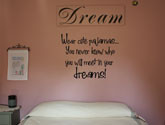 This is a cute little quote to place in any little girls room.